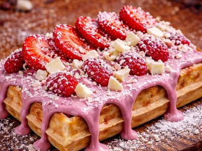 Rasperry Strawberry White