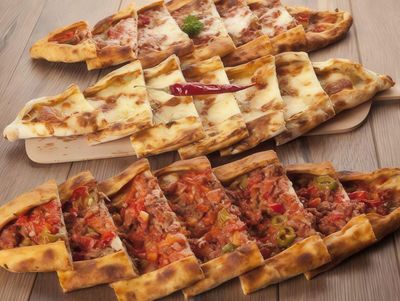 5'li Kıymalı Pide