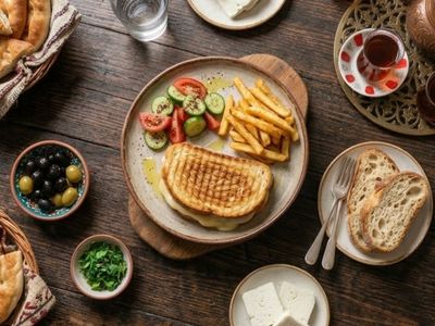 Salçalı Yumurtalı Tost