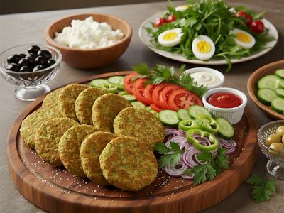 Mücverli Kahvaltı Tabağı