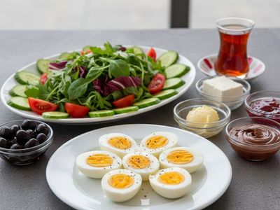 Geleneksel Kahvaltı Tabağı