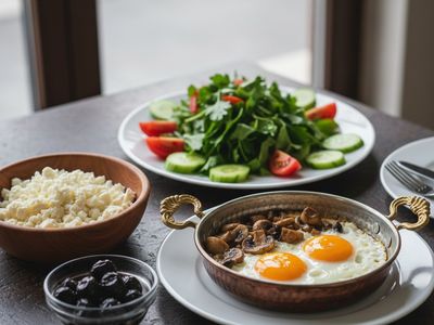 Mantarlı Omlet