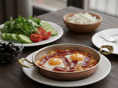 Cheddarlı Menemen