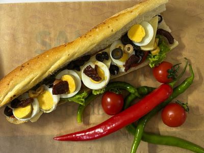 Yumurtalı Protein Sandviç