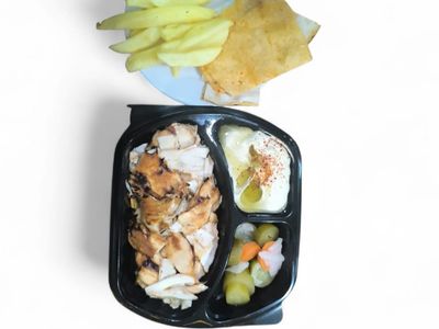 Humuslu Tavuk Döner
