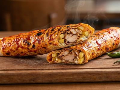 Mega Tavuk Döner Dürüm (45 cm)