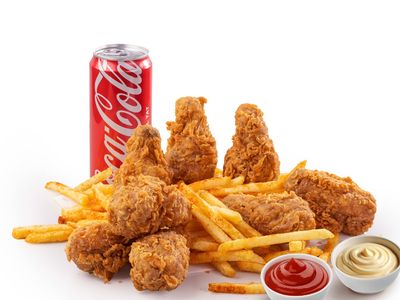 Crunch Wings Menü