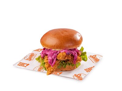 Purple Chicken Burger
