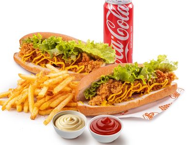 İkili Crunch Sandwich Menü