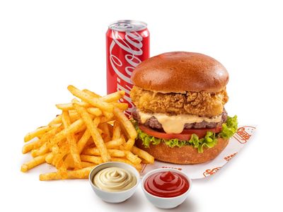 Twister Burger Menü