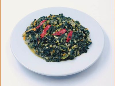 Ispanak Kavurma & Yoğurt