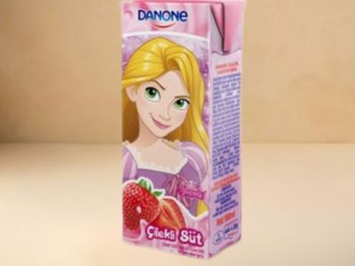 Danone Çilekli Süt (18 cl.)