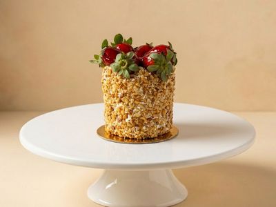 Yuvarlak Fındık Pasta (1 Kişilik)