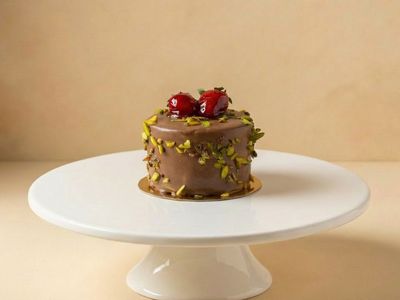 Antep Fıstıklı Çikolatalı Pasta (1 Kişilik)