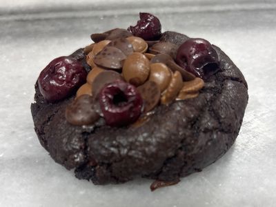 Vişneli Belçika Çİkolata Dolgulu Cookie