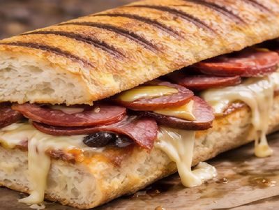 Sucuklu Baget Tost
