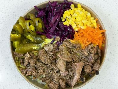 Pilav Üstü Kavurma Kova Menü