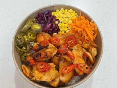 Pilav Üstü Paprika Lokumu Tavuk Kova Menü