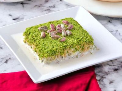 Antep Fıstıklı Soğuk Kadayıf (3 kişilik)