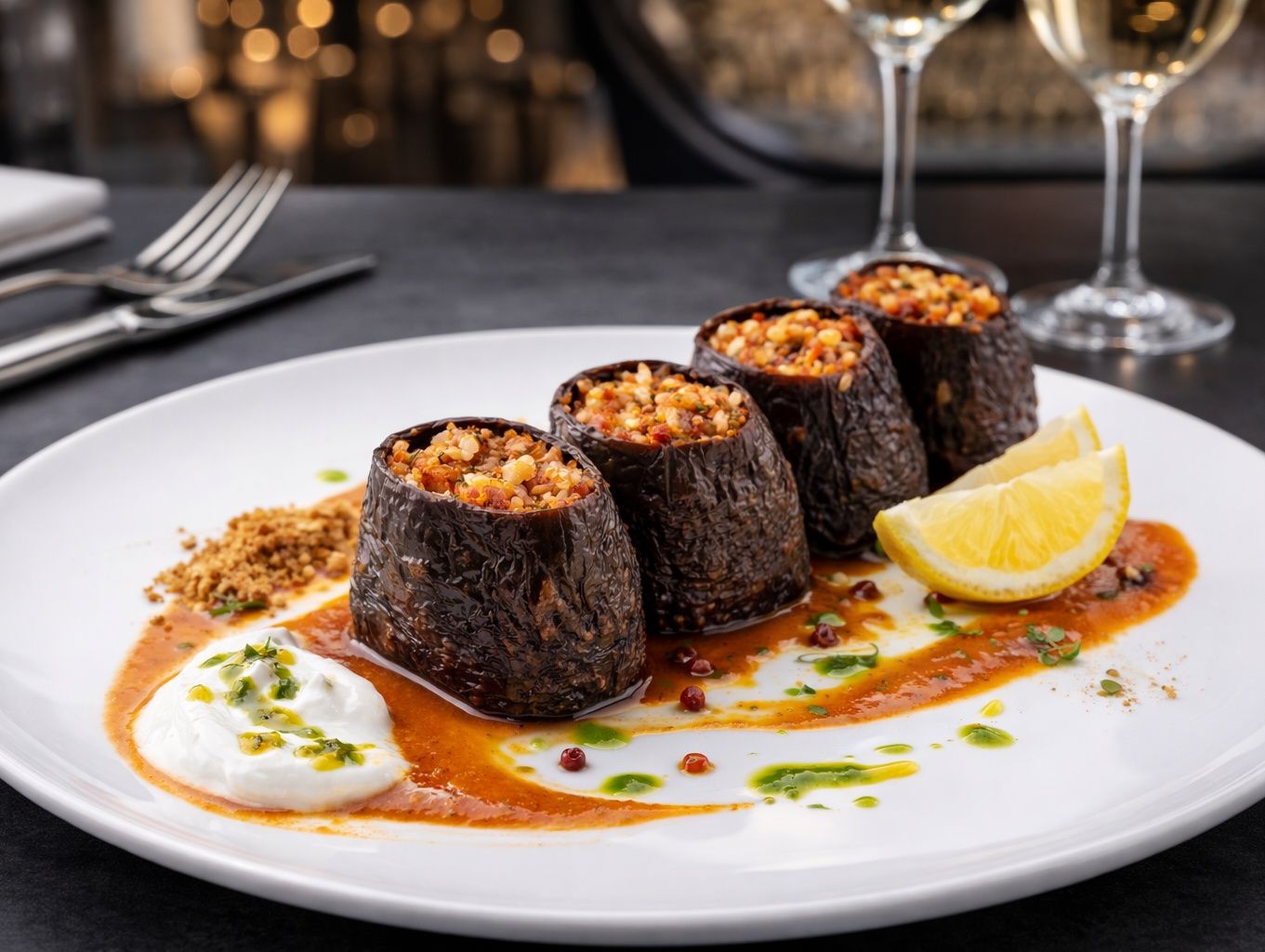Kuru Patlıcan Dolması (1 kg.)