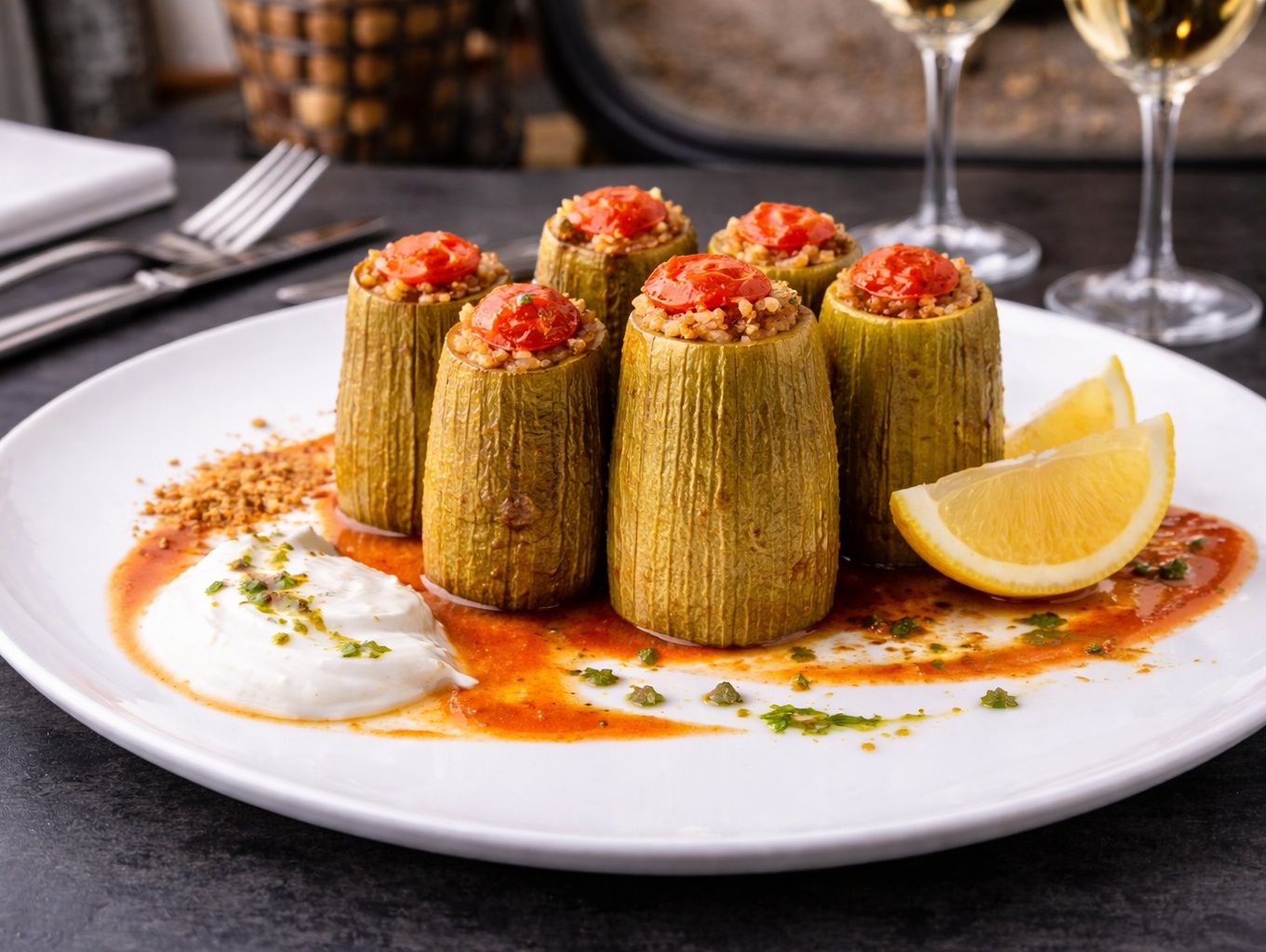 Kuru Kabak Dolması