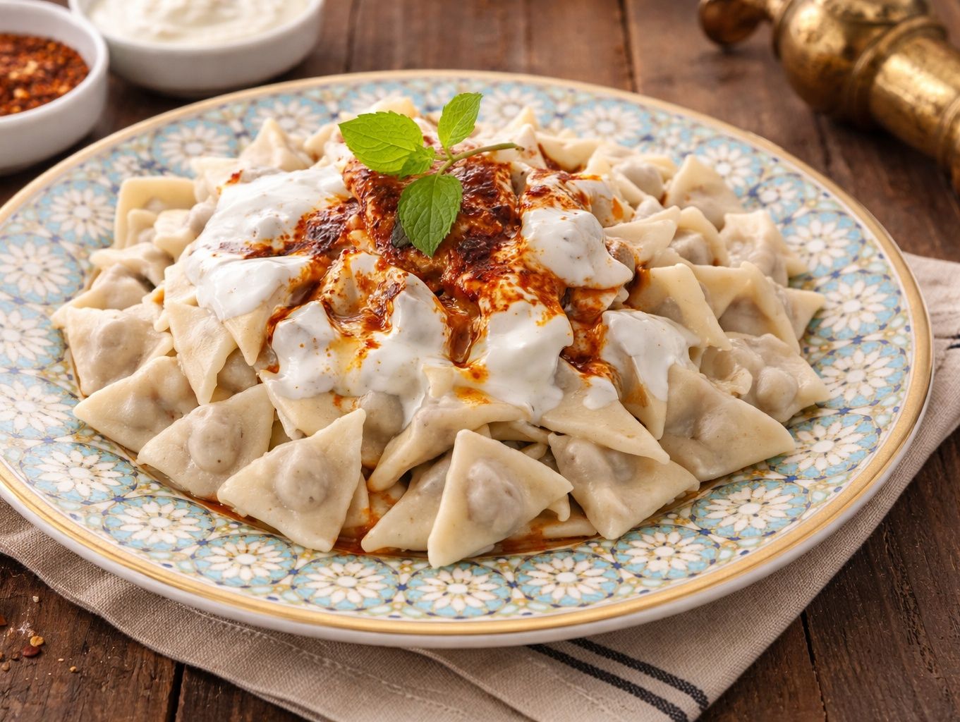 Üçgen Mantı (200 gr.)