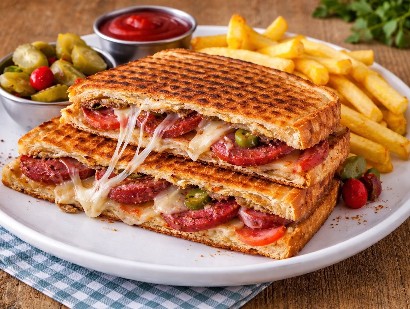 Sucuklu Tost