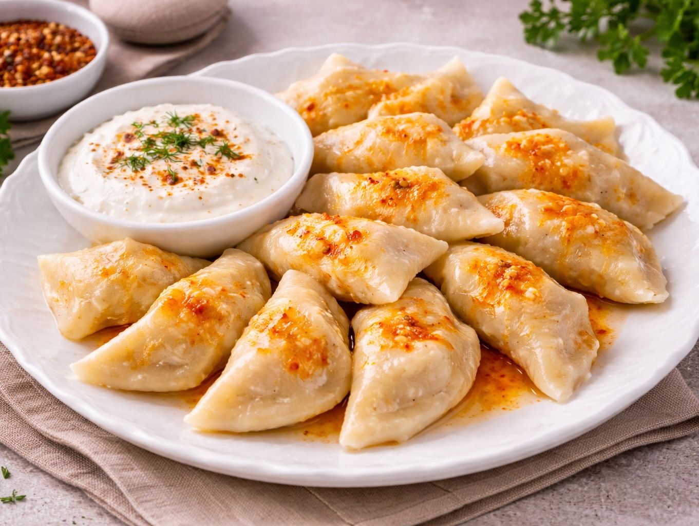 Haluj (Çerkez Mantısı)