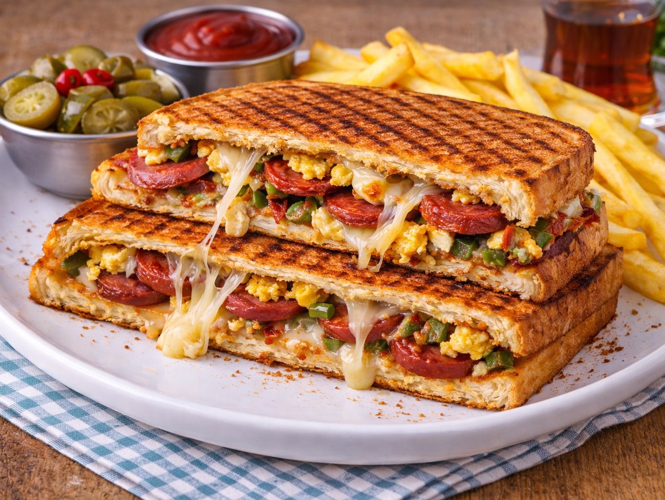 Yumurtalı Sanayi Tostu