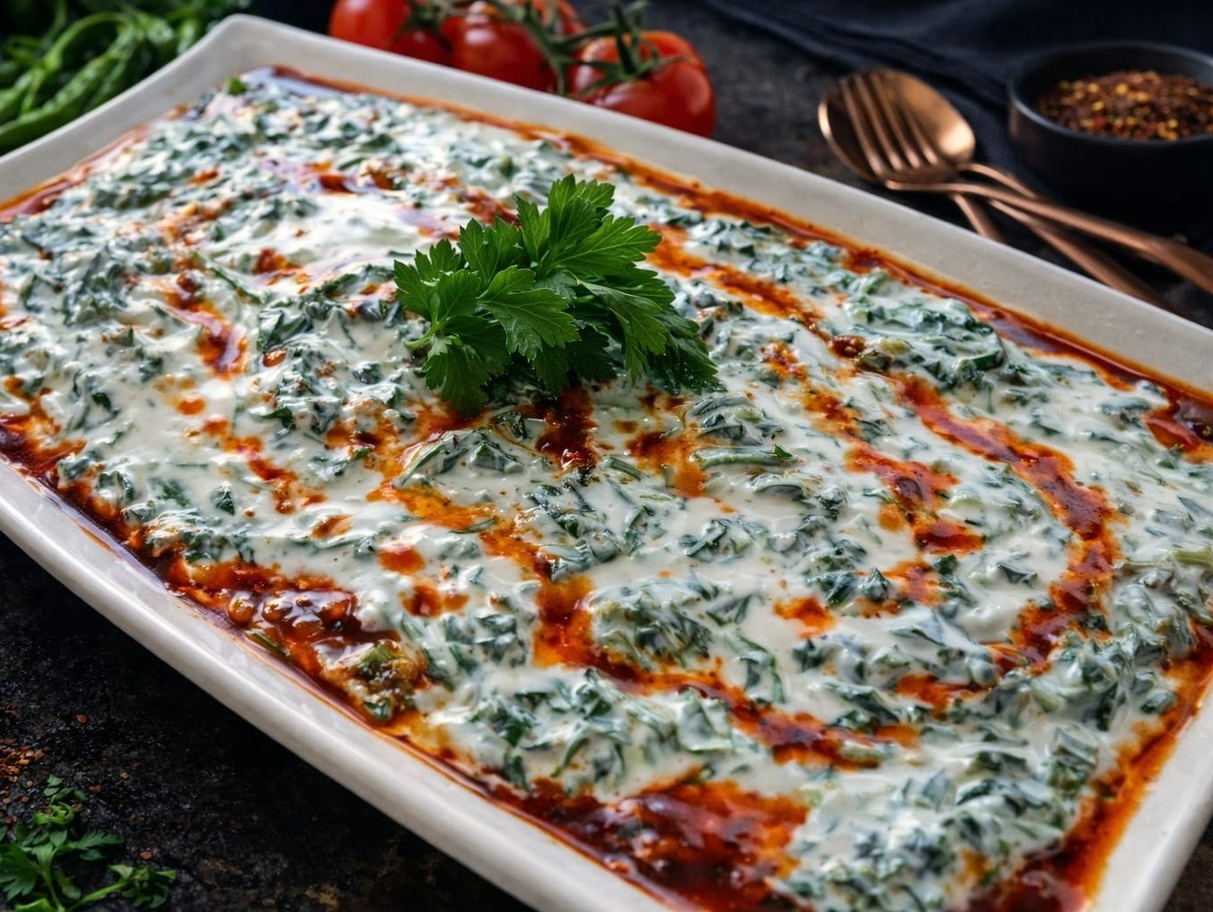 Yoğurtlu Ispanak (200 gr.)