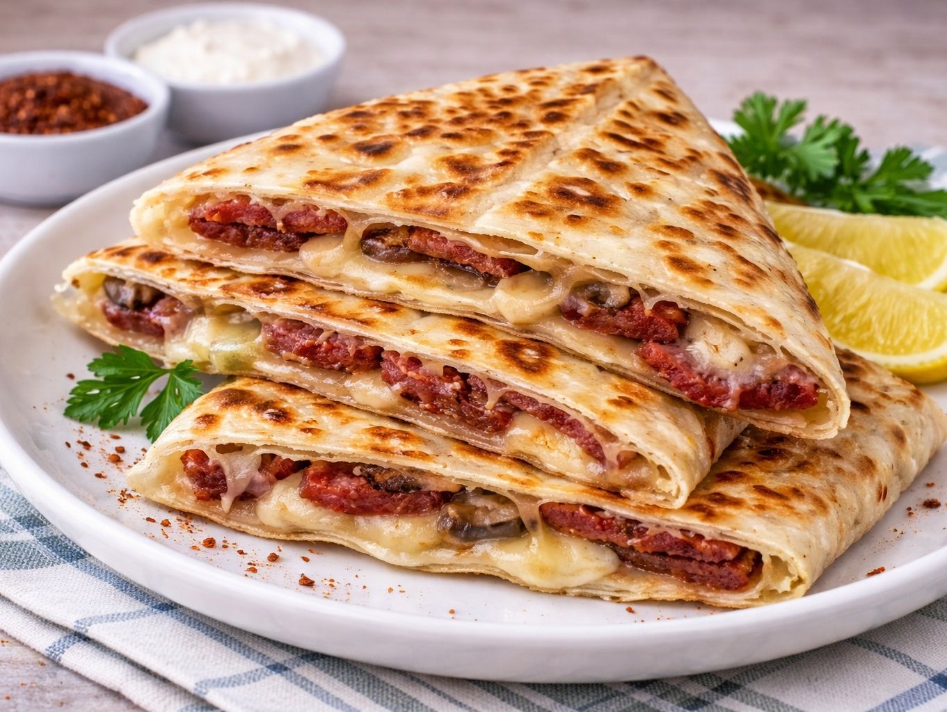 Sucuklu Gözleme