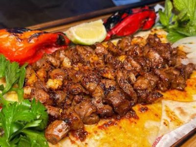 Urfa Usulü Lokum Ciğer Şiş (5 şiş)
