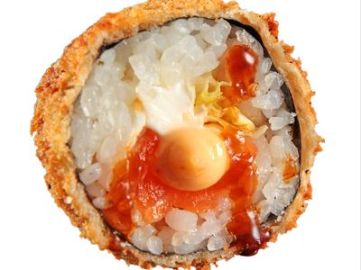 Sake Lava Tempura Maki Roll (8 Pcs.)