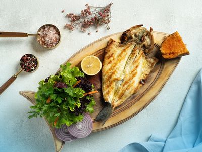 Yarım Izgara Levrek (500 gr.)