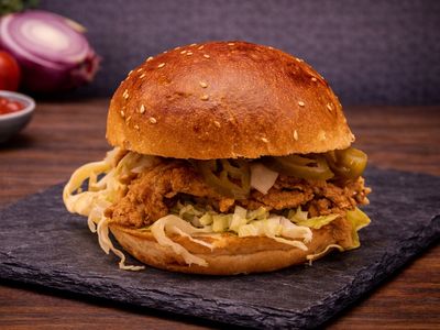 Acılı Çıtır Burger