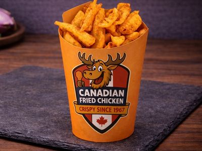 Kajun Baharatlı Patates Kızartması (Büyük Boy)