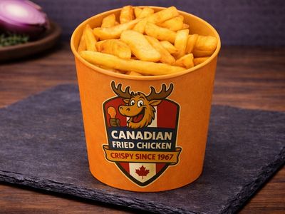 Kajun Baharatlı Patates Kızartması (Kova Boy)