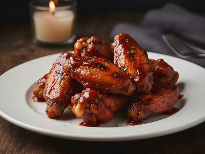 Kansas Soslu Çıtır Kanat (8 Adet)