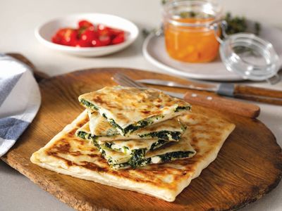 Ispanaklı Peynirli Gözleme