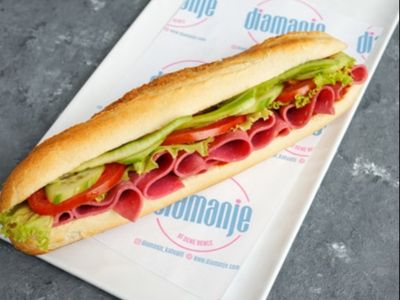 Bol Salamlı Diamanje Max Sandviç