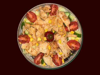 Tavuk Dönerli Salata