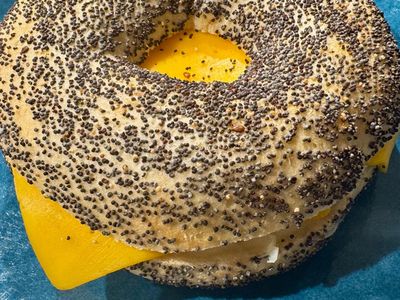 Cheddarlı Krem Peynirli Baget Sandviç