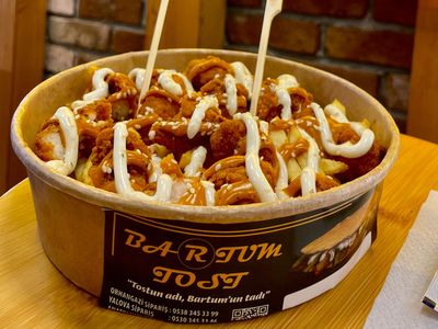 Çıtır Tavuk Kova (Barbekü Soslu)