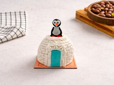 İglo Ev Figürlü Pasta