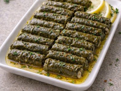 Zeytinyağlı Yaprak Sarma