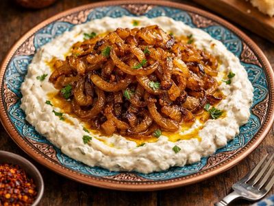 Labneli Köz Patlıcan