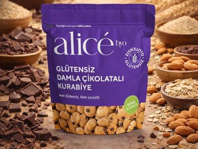 Glutensiz Damla Çikolatalı Kurabiye