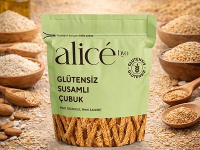 Glutensiz Susamlı Çubuk