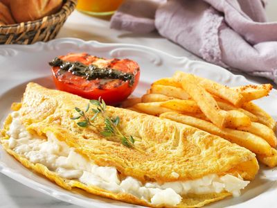 Beyaz Peynirli Omlet