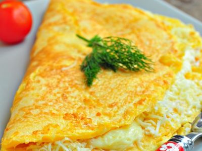 Kaşar Peynirli Omlet